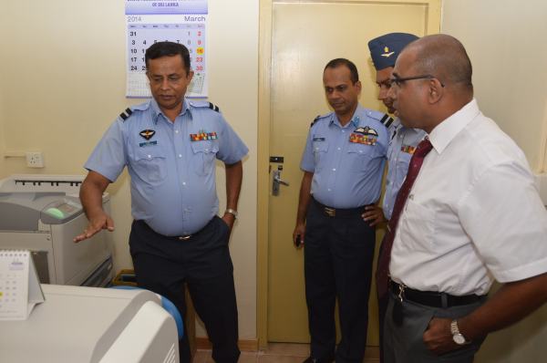 Inauguration of Modified X-Ray
Unit at SLAF Base Ratmalana